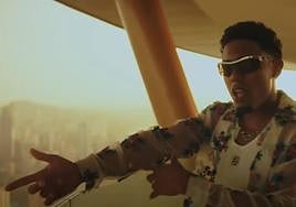 Imagen del vídeo de 'Bajo el sol' grabado en Benidorm