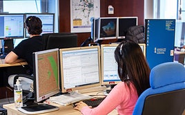 Instalaciones del Centro de Información y Coordinación de Urgencias.