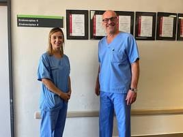 Carolina Mangas y Rodrigo Jover, responsables del estudio.