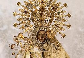 La virgen de Monserrate, patrona de Orihuela.