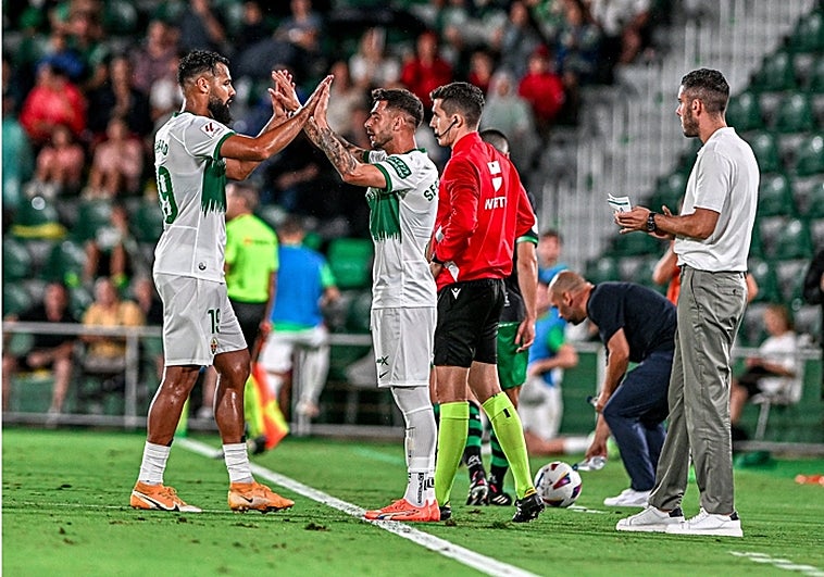 Debut de Sergio León al sustituir a Mourad el pasado sábado