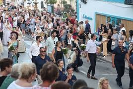 Así ha sido la ofrenda de flores a la Mare de Déu de Loreto en Xàbia