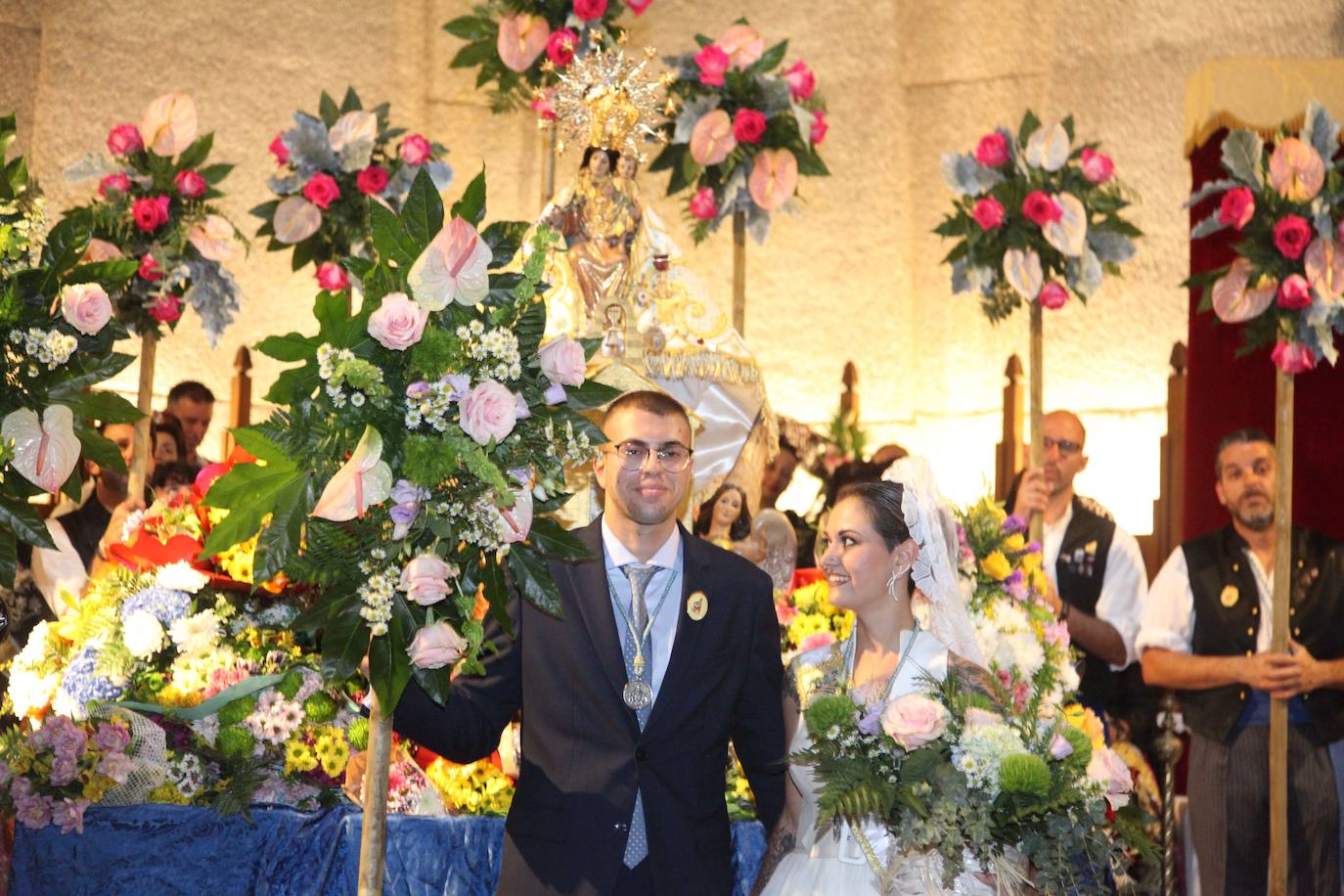 Así ha sido la ofrenda de flores a la Mare de Déu de Loreto en Xàbia