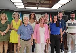 Los concejales de Bienestar Social de los municipios de la mancomunidad.