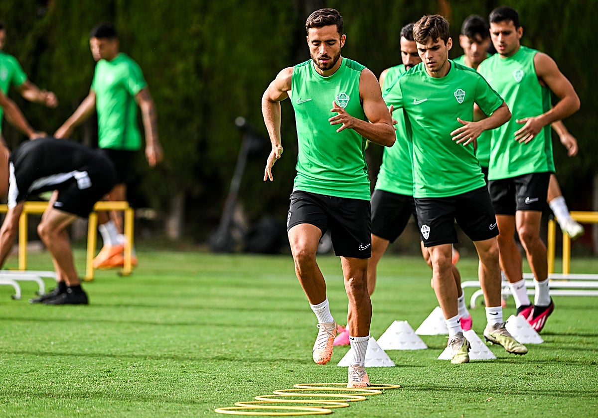 Entrenamiento reciente del Elche