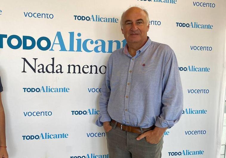 Fernando Benzo en la redacción de TodoAlicante.