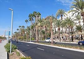 Imagen del renovado frente litoral del Puerto de Alicante