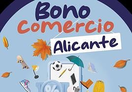Imagen promocional del Bono Comercio de Alicante.