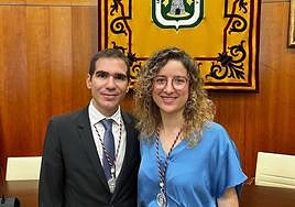 Ximo Perles y Mireia Ripoll, concejales de Compromís en Calp.