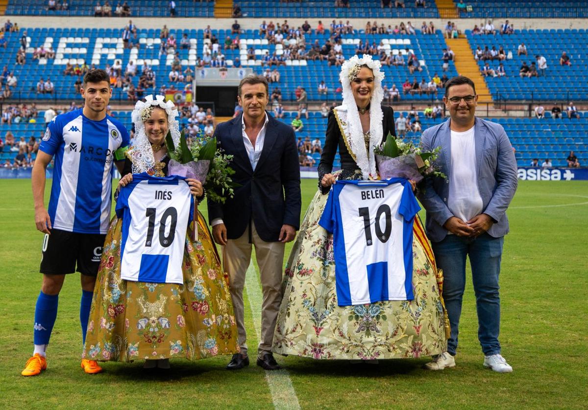 El Hércules llevará a foguerers y barraquers infantiles al fútbol