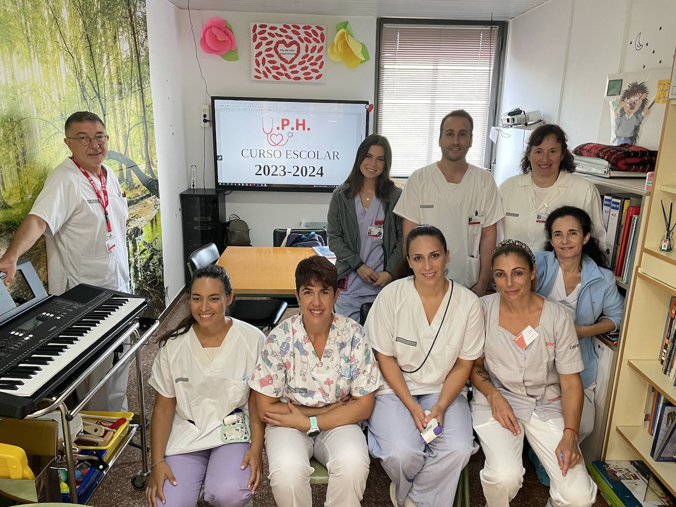 El equipo de Pediatría del Hospital de San Juan.