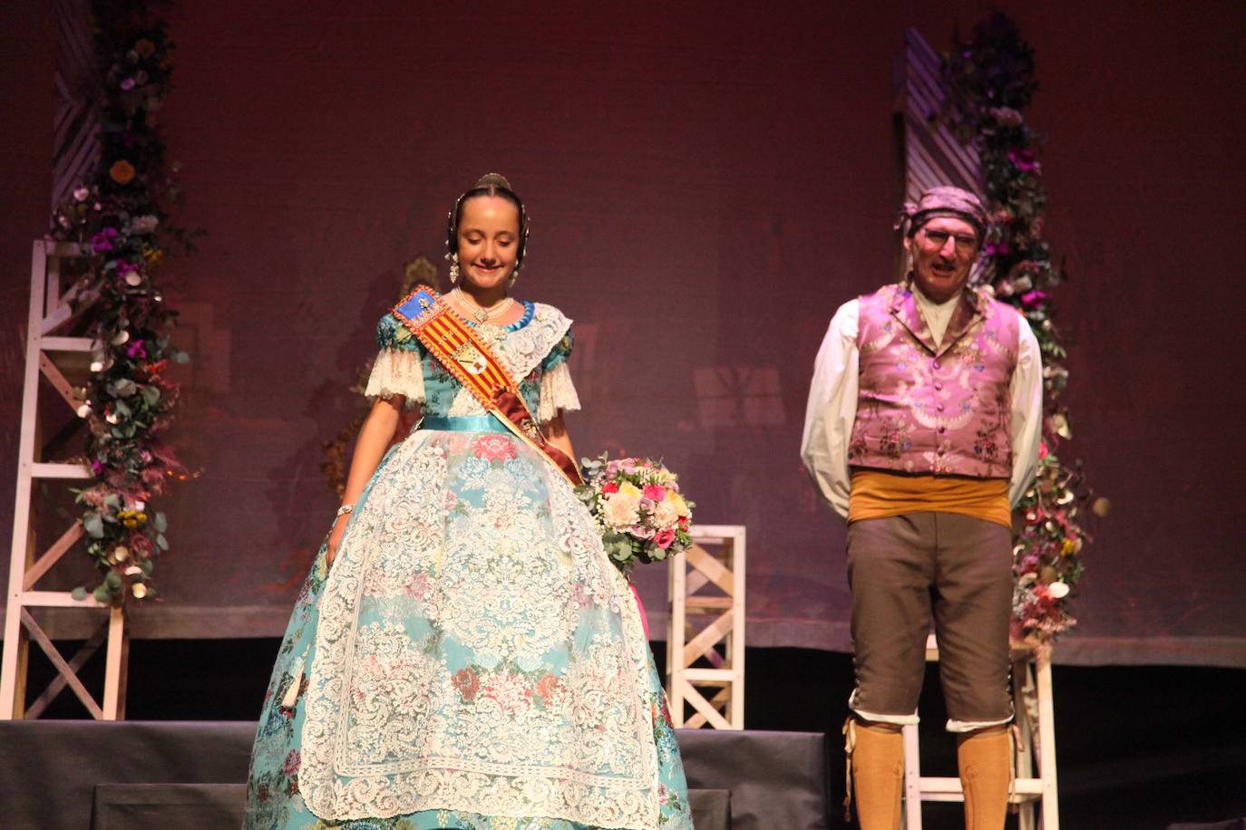 Candela Marco, fallera mayor infantil de Dénia