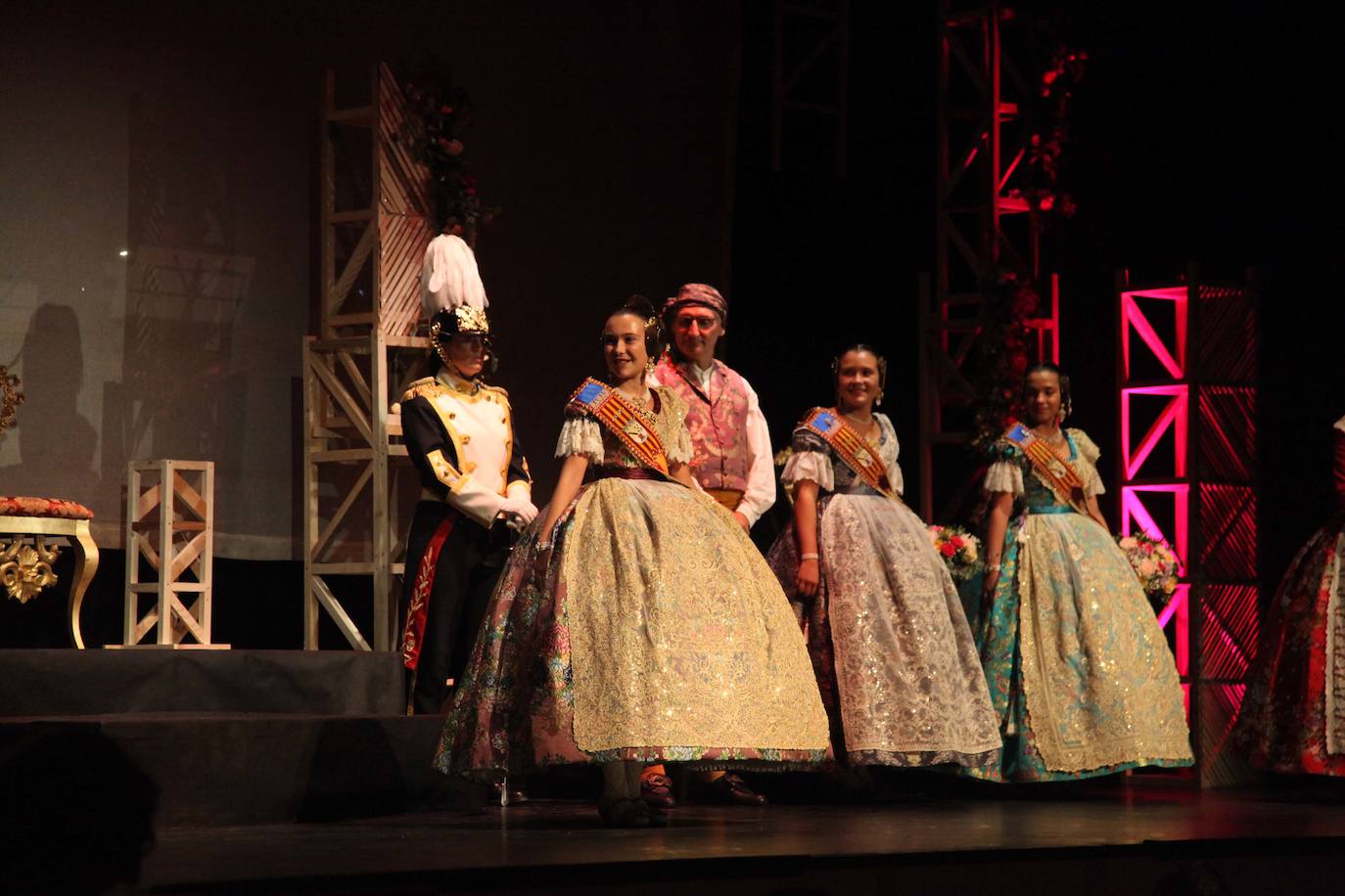 Candela Marco, fallera mayor infantil de Dénia