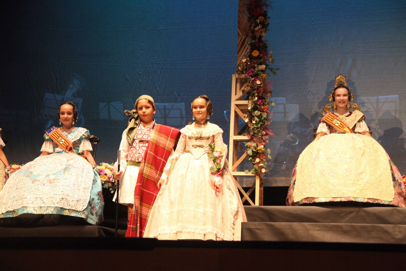 Candela Marco, fallera mayor infantil de Dénia