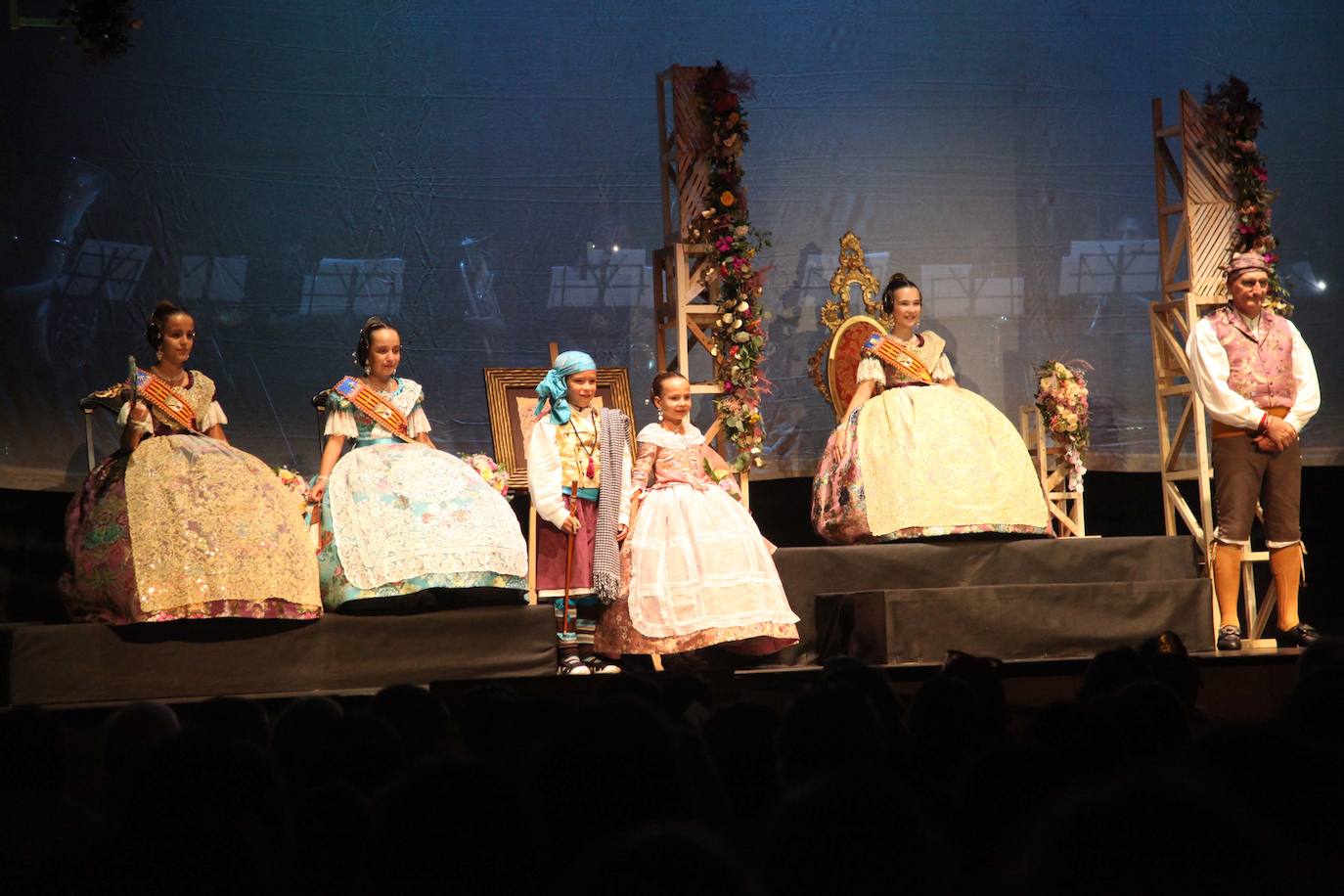 Candela Marco, fallera mayor infantil de Dénia