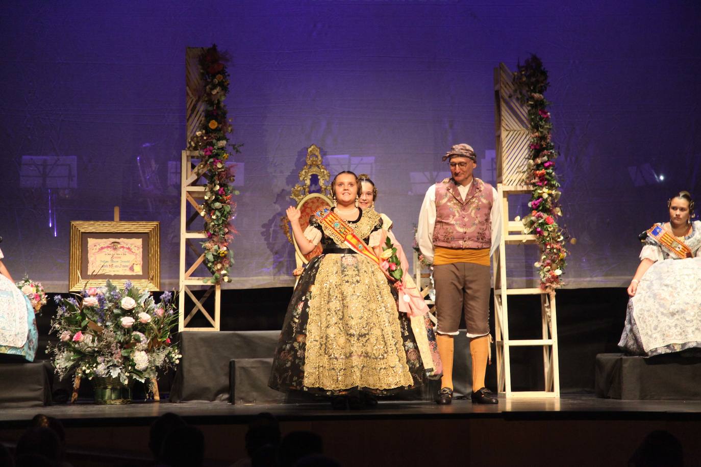 Candela Marco, fallera mayor infantil de Dénia