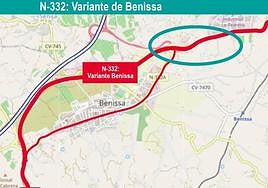 Mapa de situación de la actuación.