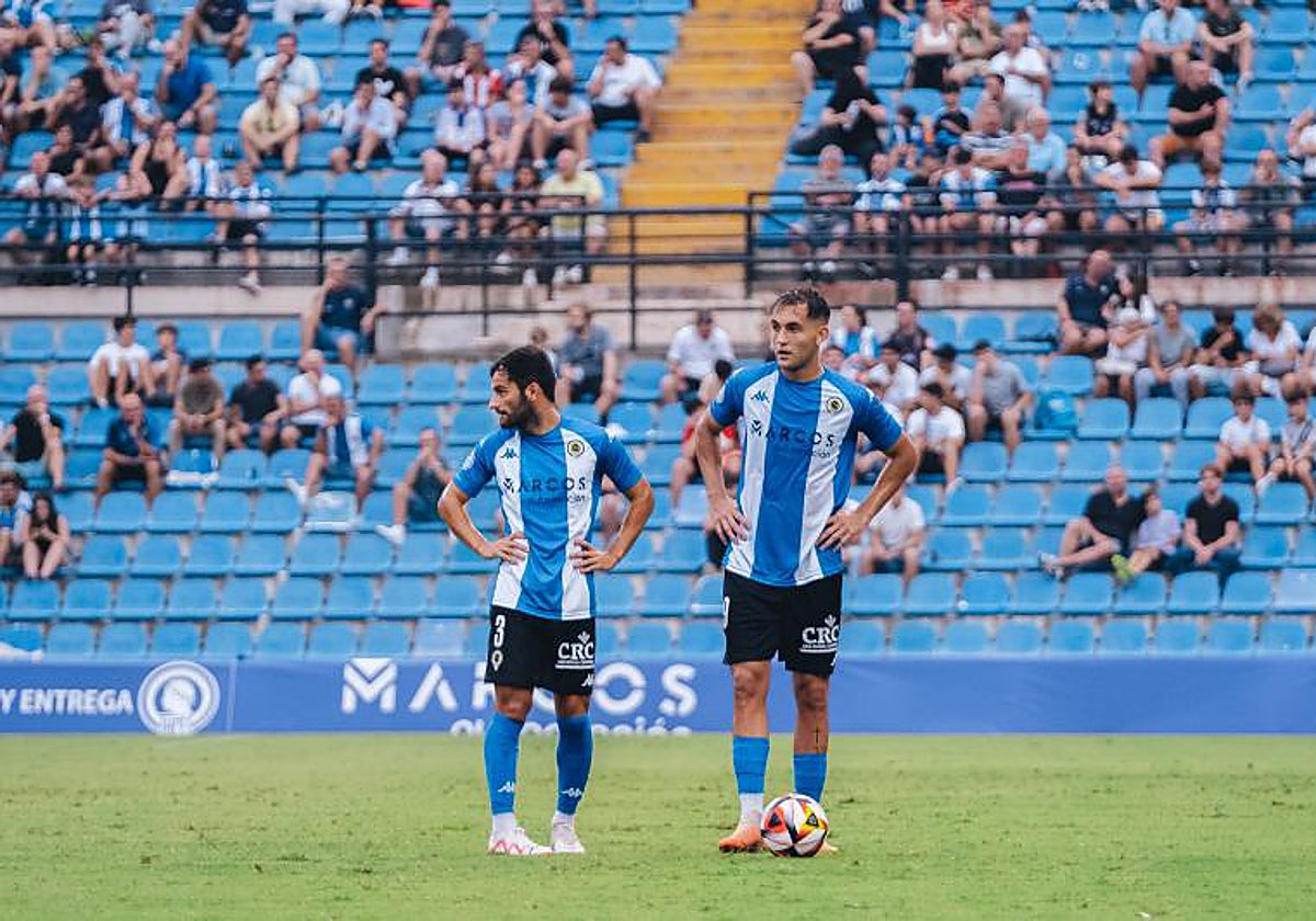Candelas y Mangada, en el choque ante el Torrent