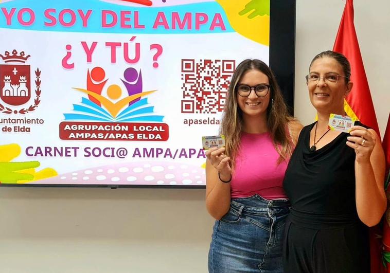 Elda reparte 7.000 tarjetas descuento para las Ampas de los centros de Infantil, Primaria y Secundaria