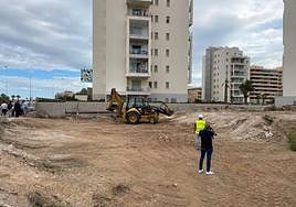 Espacio donde se situará el nuevo pabellón de La Mata