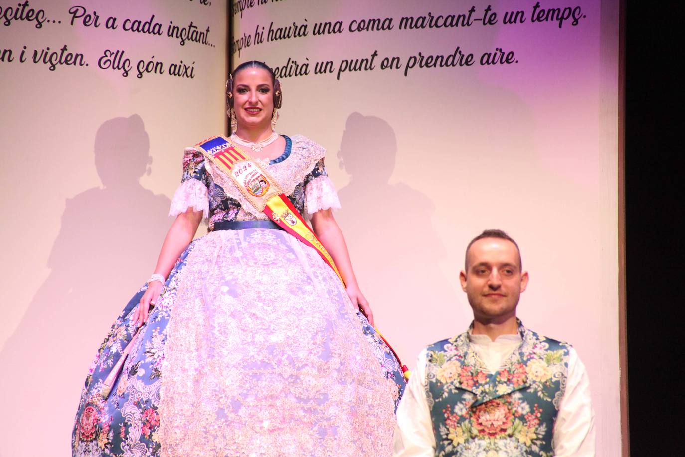 Presentación Fallera Mayor París Pedrera 2024 de Dénia