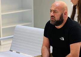 El etarra Asier Eceiza Ayerra durante su juicio este martes en la Audiencia Nacional.