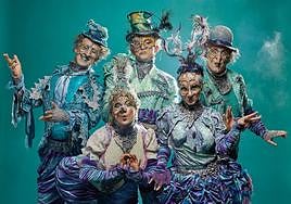 Personajes de 'Alegría', el nuevo espectáculo del Circo del Sol.