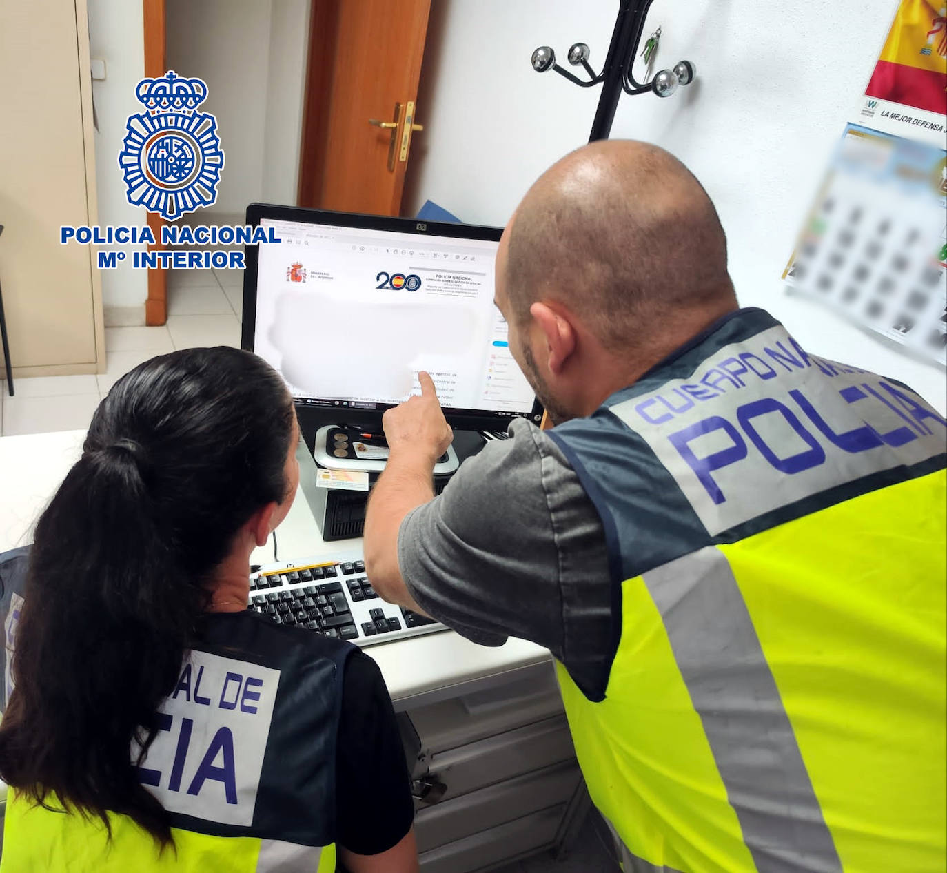 Foto de archivo de la Policía Nacional