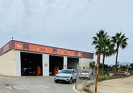 Estación de la ITV en la ciudad de Benidorm
