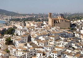 Vista del casco antiguo de Altea