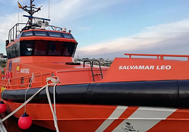 Embarcación de Salvamento Marítimo.