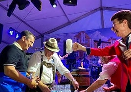 Imagen de la edición de 2022 de la Oktoberfest de La Nucía