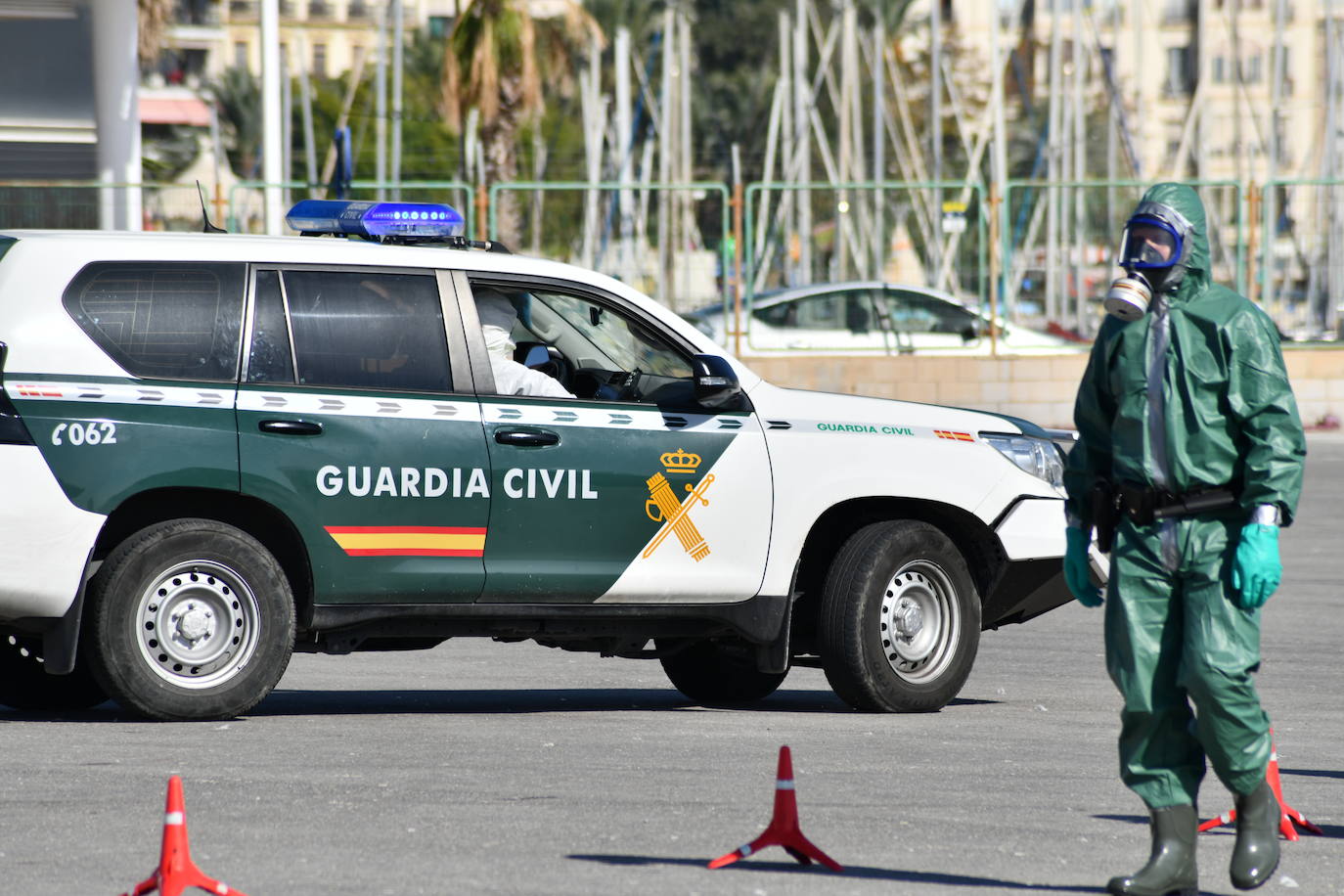 La Guardia Civil se prepara en Alicante para una posible amenaza NRBQ