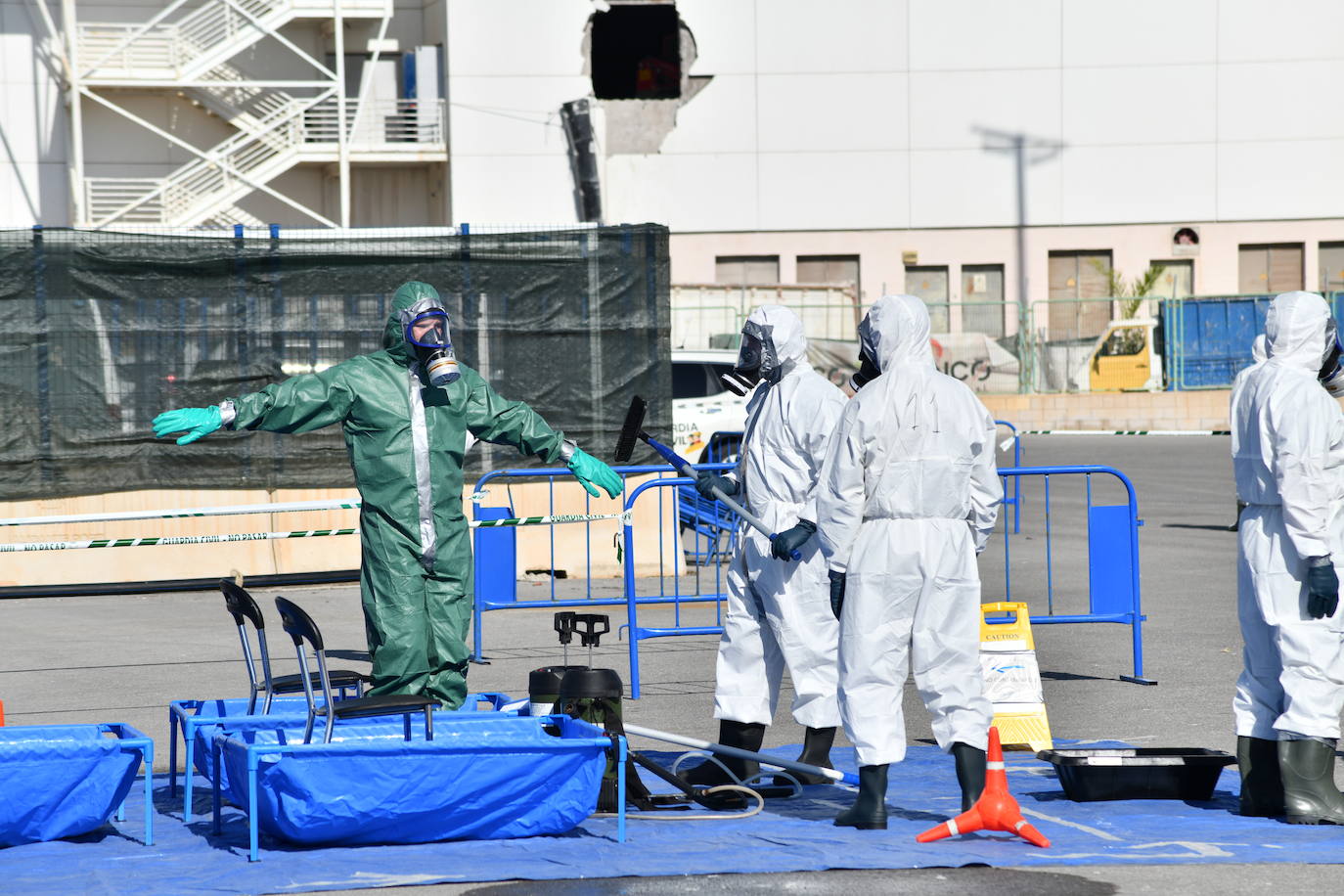 La Guardia Civil se prepara en Alicante para una posible amenaza NRBQ