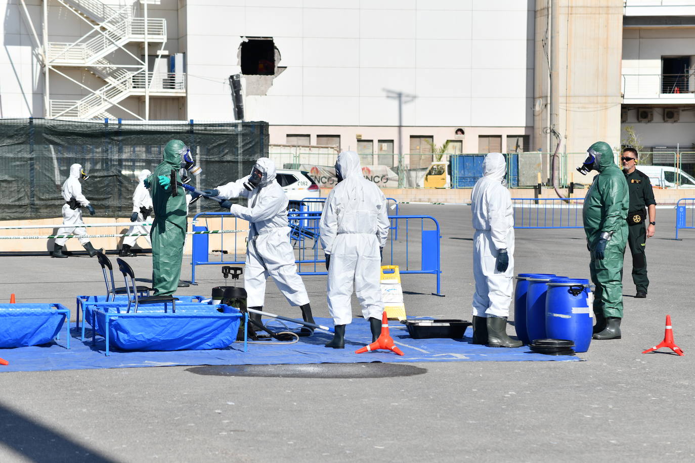 La Guardia Civil se prepara en Alicante para una posible amenaza NRBQ