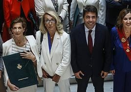 Catalá, junto con Carlos Mazón, preside el acto de entrega de Honores y Distinciones de València 2023.