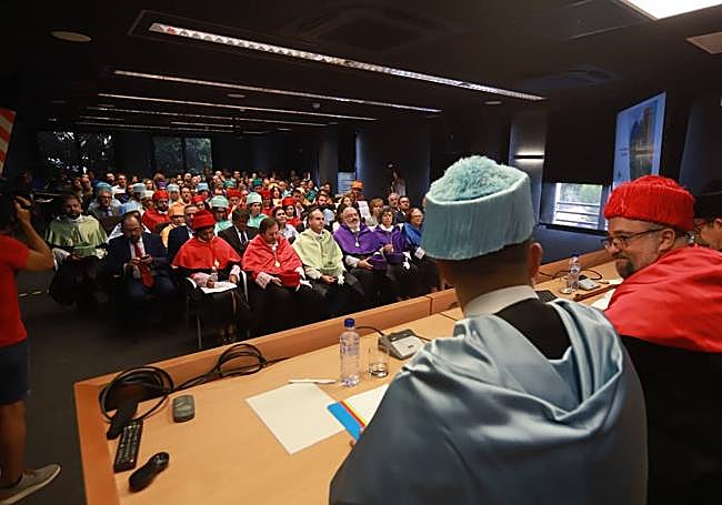 Acto de apertura del curso en la Universidad CEU Cardenal Herrera de Elche.