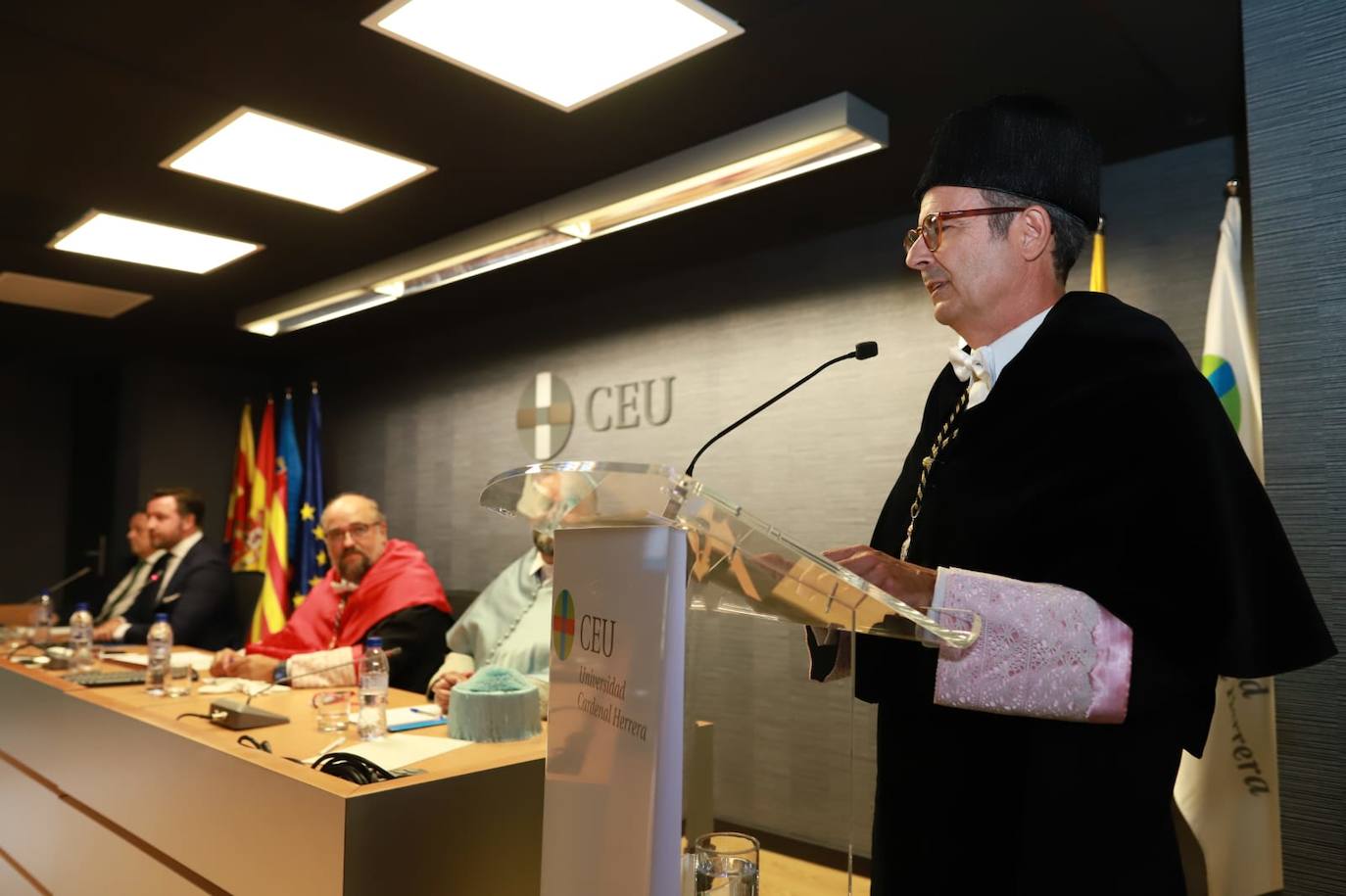 Acto de apertura del curso en la Universidad CEU Cardenal Herrera de Elche.