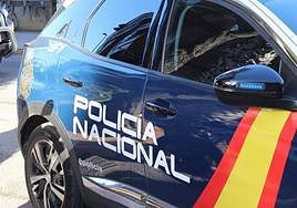Vehículo de la Policía Nacional de Alicante.