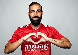 José Rodríguez militan en el Hapoel de Tel Aviv