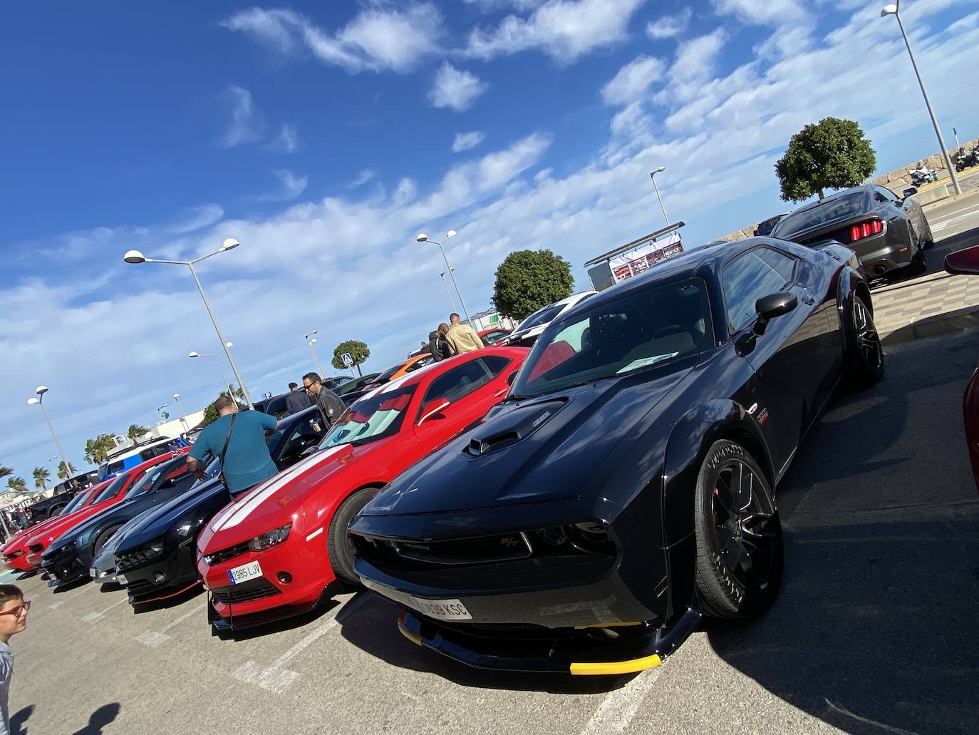 &#039;Muscle cars&#039; americanos en Dénia