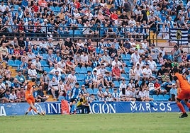 Imagen de la grada de Preferente del Rico Pérez