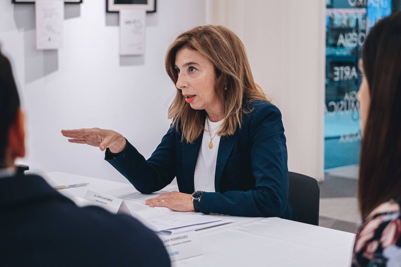 Dra. Sofía Clar Gimeno, jefa de servicio de Pediatría.