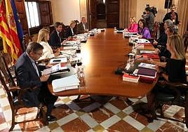 Pleno del Consell en el que se han aprobado los presupuestos.