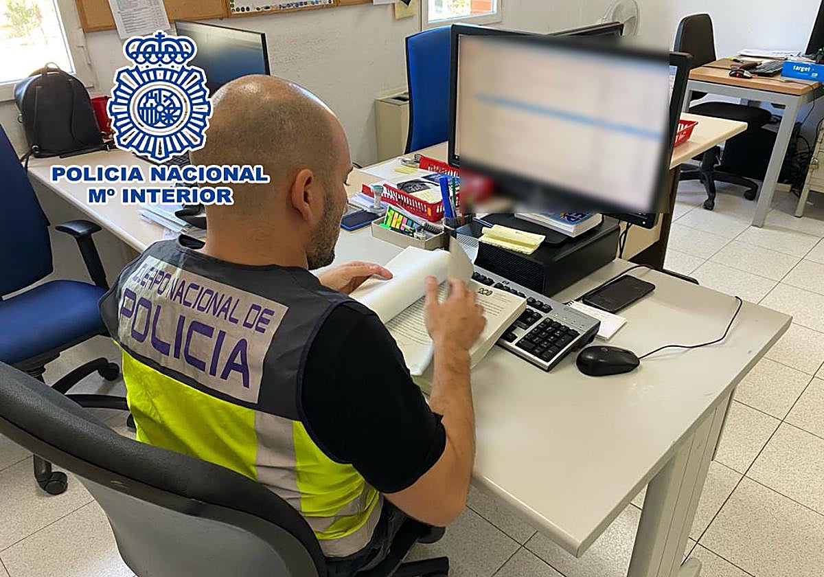 Uno de los agentes que ha investigado el caso.