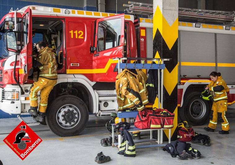 Foto de recurso de bomberos del Consorcio Provincial