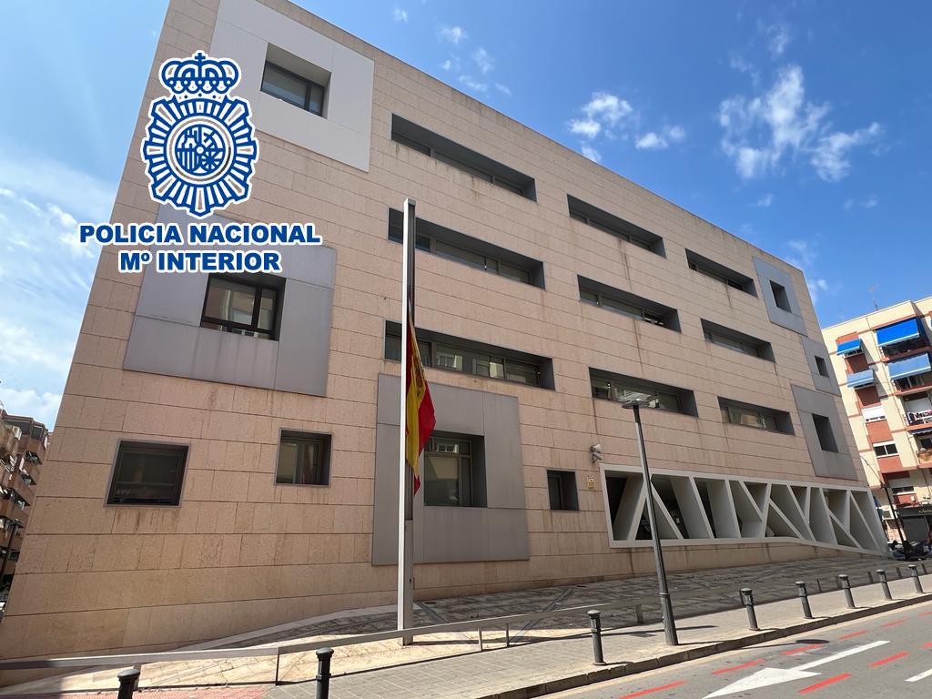 Foto de archivo de la Comisaria Provincial de Alicante.