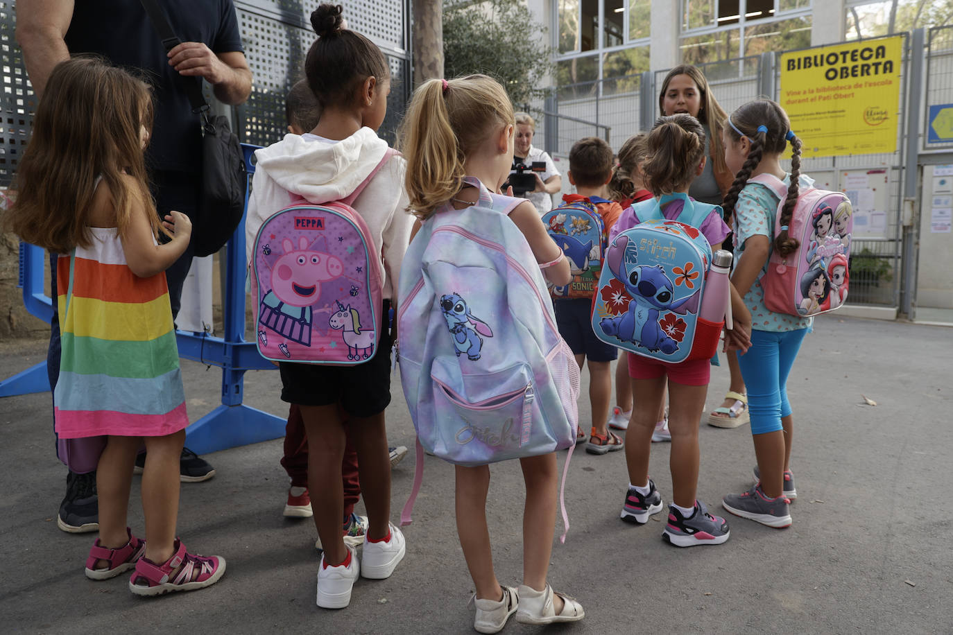 Alumnas de educación infantil.