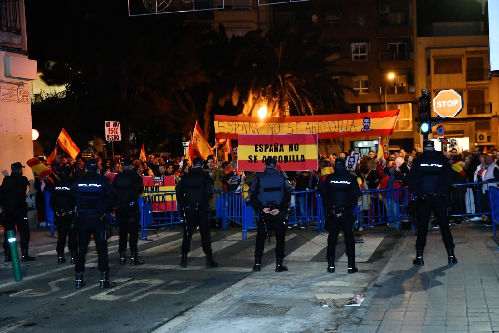 Temor en el PSOE de Alicante a un recrudecimiento de las protestas tras el pacto con Junts