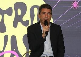 El presidente de la Generalitat Valenciana, Carlos Mazón, este jueves en un acto en Castellón.